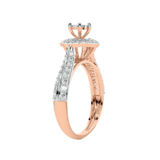 Calvin Round Diamond Engagement Ring